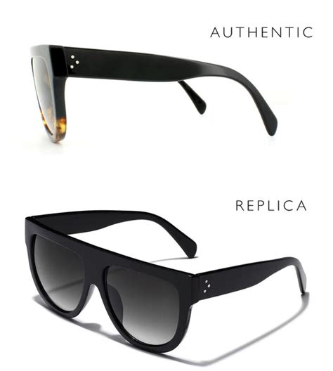 celine edge sunglasses real vs fake|3 Differences Between Replica and Authentic  .